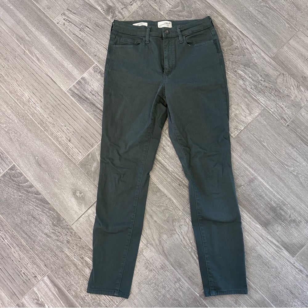 Universal Thread Green High Rise Skinny Jeans